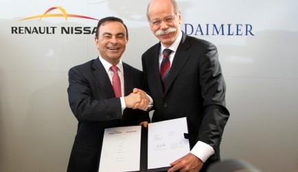 nissan Officieel: strategische samenwerking tussen Renault-Nissan en Daimler 0