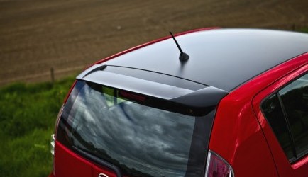daihatsu sirion Daihatsu Sirion tijdelijk ook een beetje matzwart 0